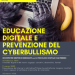 Locandina educazione digitale e prevenzione Cyberbullismo